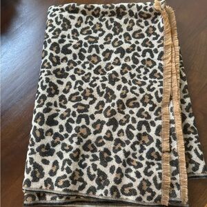 Jcrew Cheeta blanket scarf